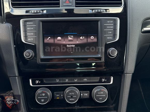 2016 VW Golf 1.6 TDI Highline / U-Led & Pasifik Mavi