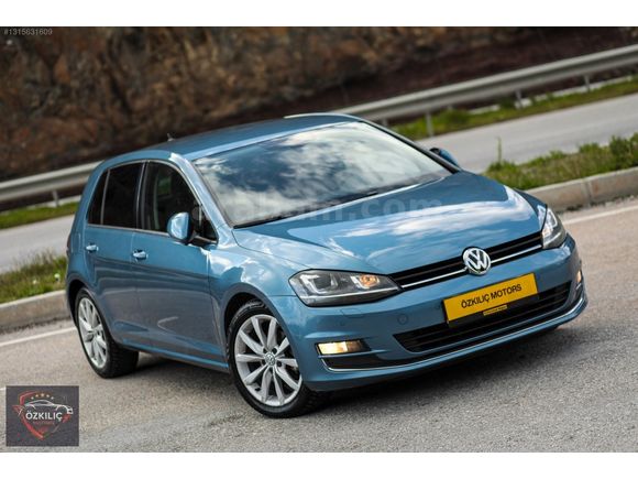 2016 VW Golf 1.6 TDI Highline / U-Led & Pasifik Mavi