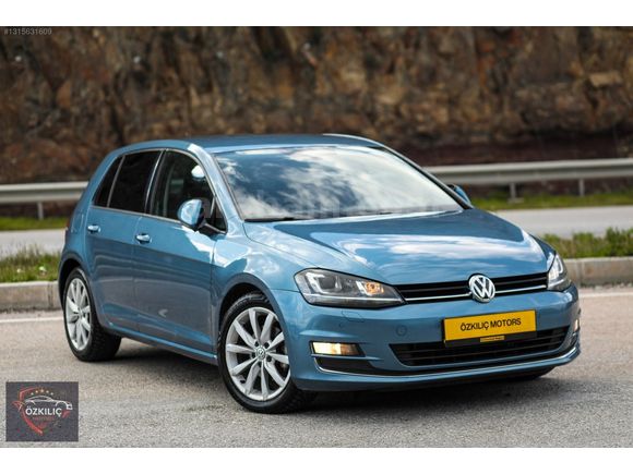 2016 VW Golf 1.6 TDI Highline / U-Led & Pasifik Mavi