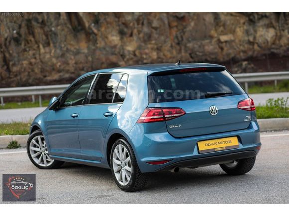 2016 VW Golf 1.6 TDI Highline / U-Led & Pasifik Mavi