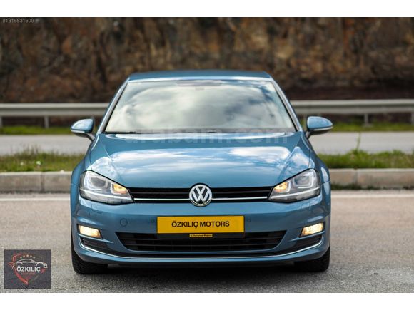 2016 VW Golf 1.6 TDI Highline / U-Led & Pasifik Mavi