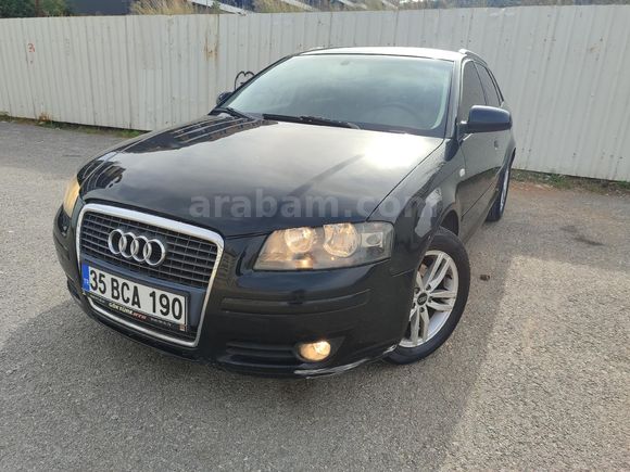 Sahibinden Audi A3 Sportback 1.6 Standart 2006 Model  263.333 km Siyah
