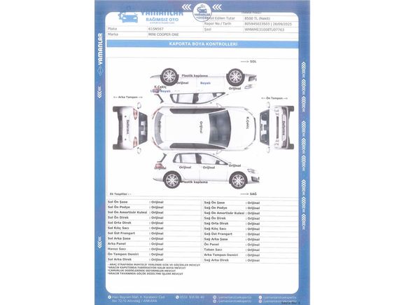 Sahibinden Mini One 1.4 2008 Model Ankara