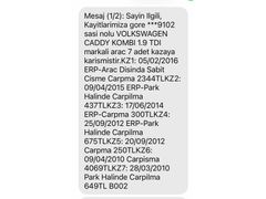 Sahibinden Volkswagen Caddy 1.9 TDI 2004 Model  320.000 km Beyaz