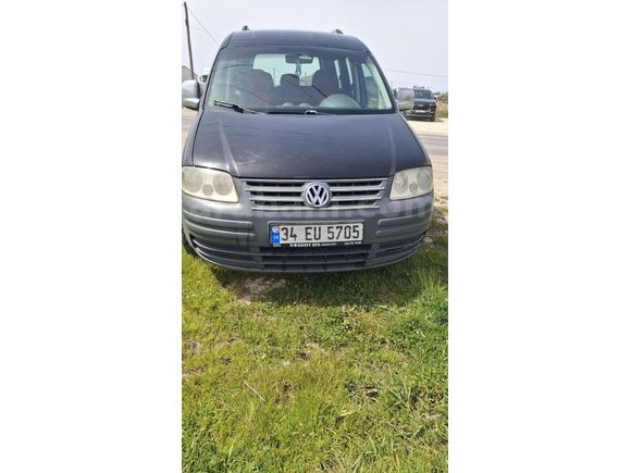 Sahibinden Volkswagen Caddy 1.9 TDI 2007 Model  375.000 km Siyah