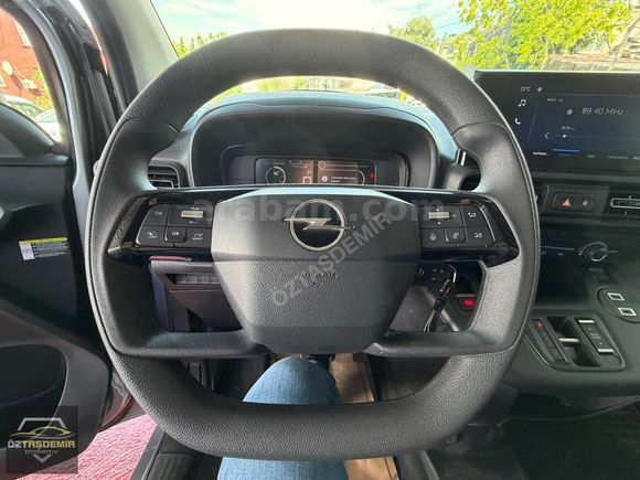 ÖZTAŞDEMİR'DEN 500 PEŞİNAT 12 AY SENET 2'69 2025 OPEL COMBO