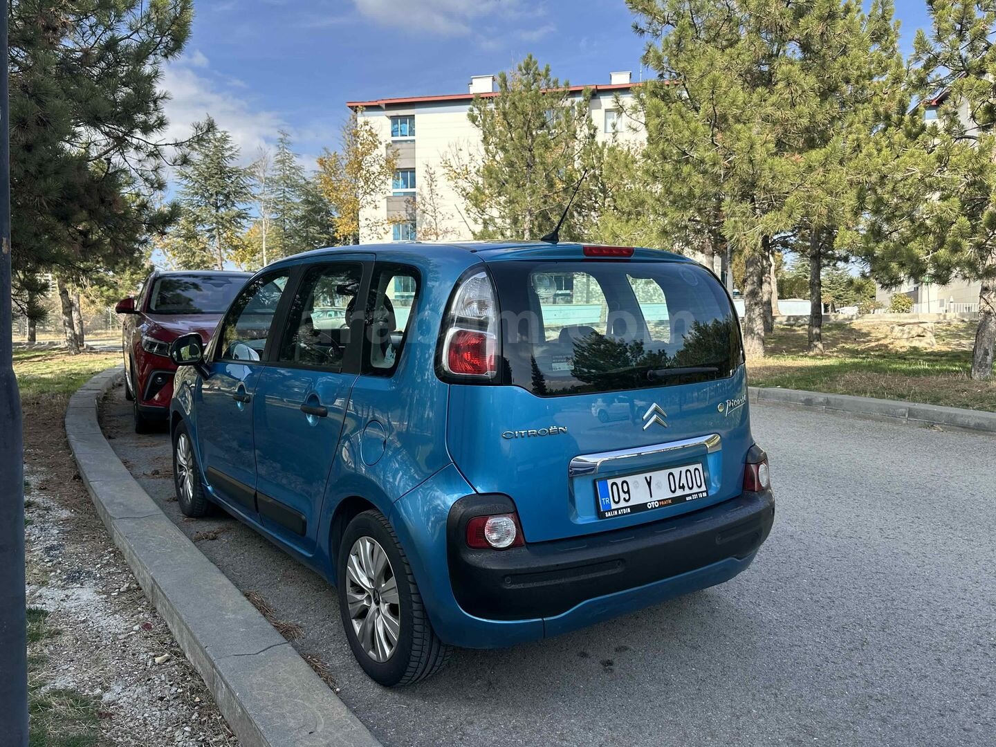 Sahibinden Citroen C3 Picasso 1.4 SX 2009 Model Ankara 203.000 km Mavi (metalik) 2