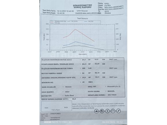 Memurdan Opel Astra 1.3 CDTI Essentia 2010 Model