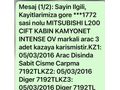 Tek çekim k. Kartı geçerli
