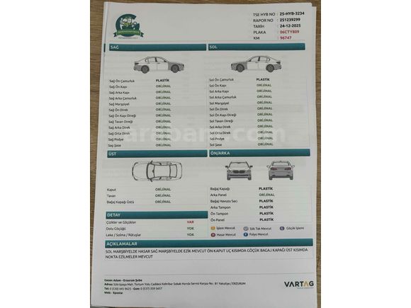 Sahibinden Renault Megane 1.3 TCe Joy 2021 Model 