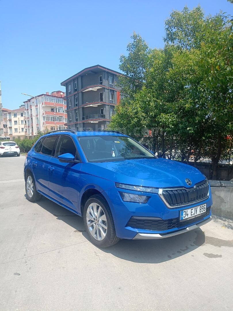 Sahibinden Skoda Kamiq 1.0 TSI Elite 2021 Model İstanbul 92.000 km Mavi 1