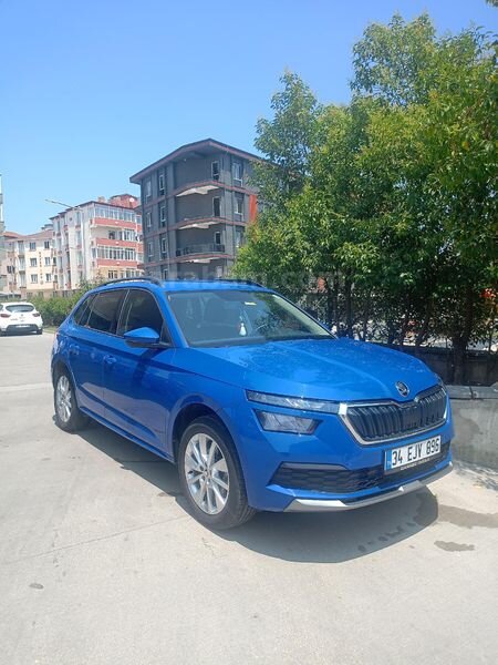 Sahibinden Skoda Kamiq 1.0 TSI Elite 2021 Model İstanbul 92.000 km Mavi