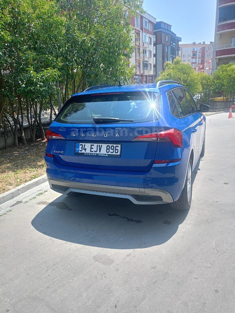 Sahibinden Skoda Kamiq 1.0 TSI Elite 2021 Model İstanbul 92.000 km Mavi 7
