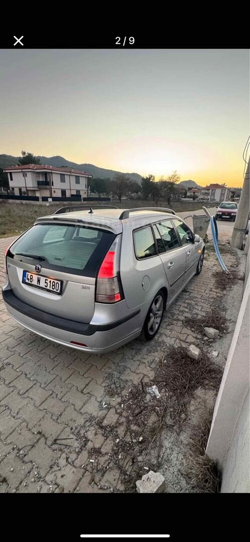 Sahibinden Saab 9-3 2.0 Turbo Vector 2006 Model Muğla 245.000 km Gri (Gümüş) 2
