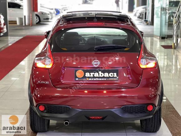 2017 NİSSAN JUKE 1.6 SKYPACK CAM TAVANLI HATASIZ BOYASIZ ARABACI