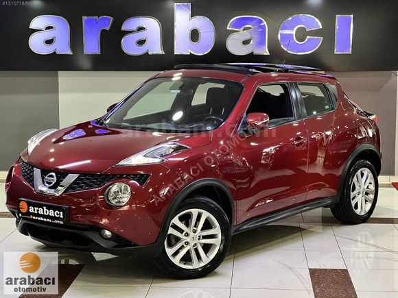 2017 NİSSAN JUKE 1.6 SKYPACK CAM TAVANLI HATASIZ BOYASIZ ARABACI