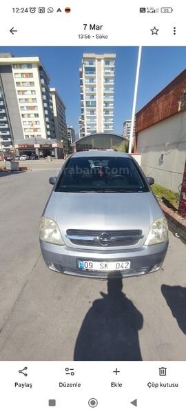 Sahibinden Opel Meriva 1.6 Enjoy 2003 Model Aydın 220.000 km Gri (metalik)