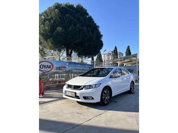 Sahibinden Honda Civic 1.6i VTEC Eco Elegance 2016 Model  108.000 km Beyaz