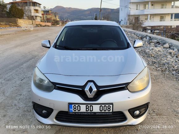 Sahibinden Renault Fluence 1.5 dCi Touch 2014 Model