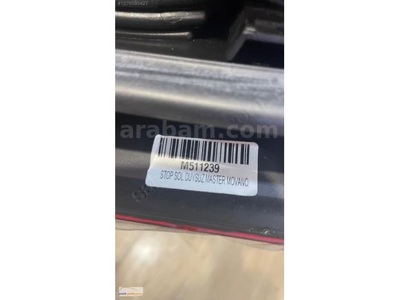 M511239 MASTER MOVANO SOL STOP SIFIR