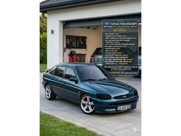 Sahibinden Ford Escort 1.6 CLX 1997 Model