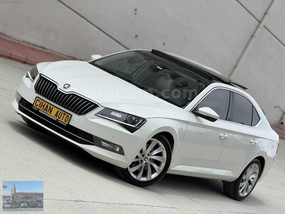 CİHAN OTOMOTİVDEN 2017 SKODA SUPERB 1.6TDİ CAM TVN HATASZ BOYASZ