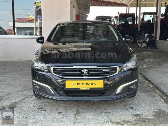 HATASIZ PEUGEOT 508 1.6 BLUEHDİ 160.000 KM ALLURE FULL PAKET
