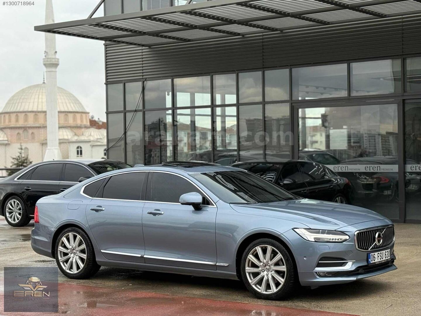 Galeriden Volvo S90 2.0 D D5 Inscription 2017 Model Ankara 238.000 km Mavi 4