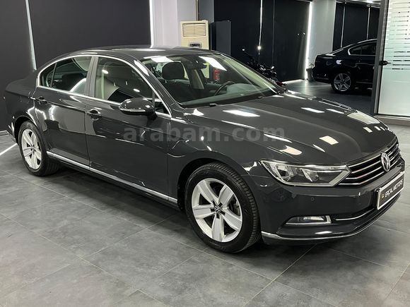 ERÇAL:2017 PASSAT 1.6 TDI+SADECE 34.065 KM+0.99 ORAN+K/K TAKSİT