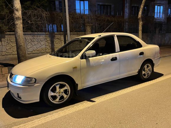 Sahibinden Mazda 323 1.5 1998 Model  347.000 km Beyaz