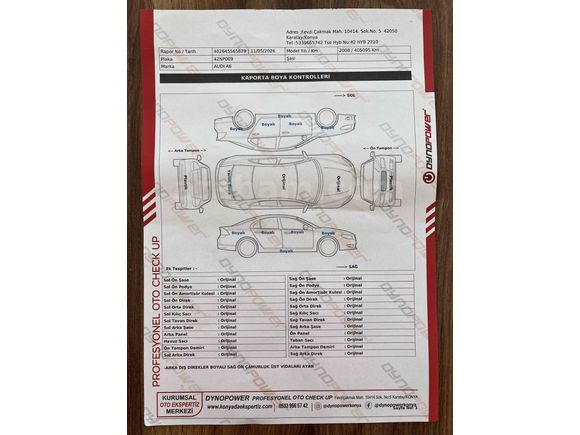 DEGİŞENSİZ AUDİ A6