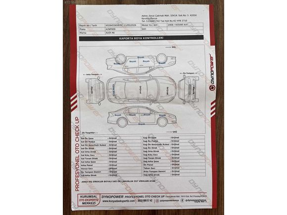 DEGİŞENSİZ AUDİ A6