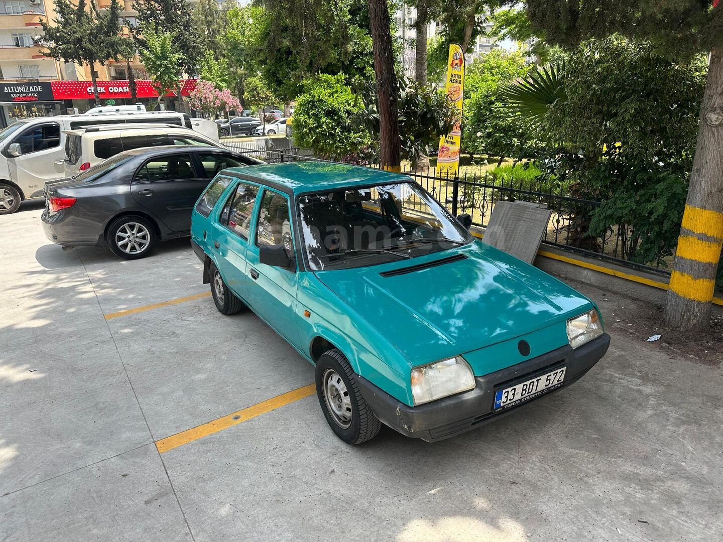 Sahibinden Skoda Forman 135 L 1993 Model Mersin 214.000 km Turkuaz 3