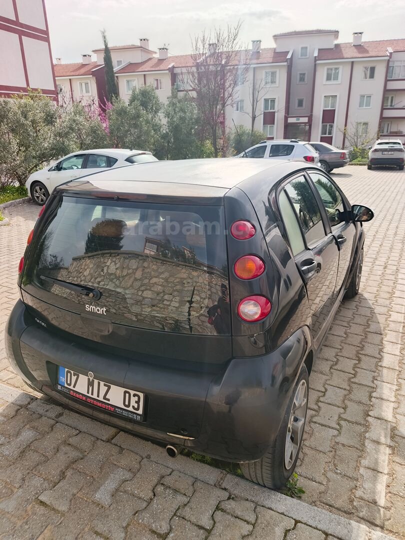 Sahibinden Smart ForFour 1.1 Pure 2007 Model Muğla 310.000 km Siyah 4