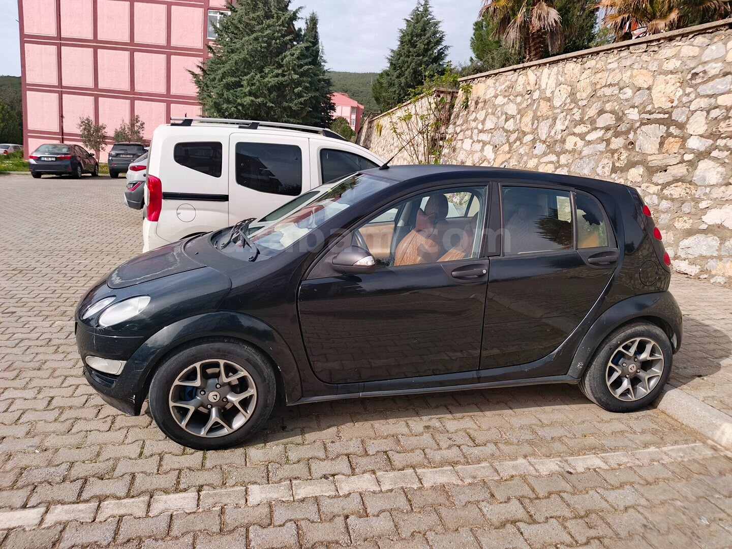 Sahibinden Smart ForFour 1.1 Pure 2007 Model Muğla 310.000 km Siyah 3