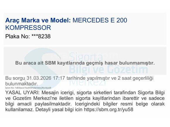 Hatasız ayarında w211 e200 