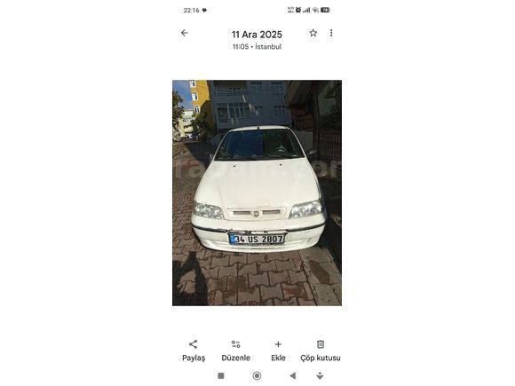 Sahibinden Fiat Palio 1.3 Multijet SL 2005 Model