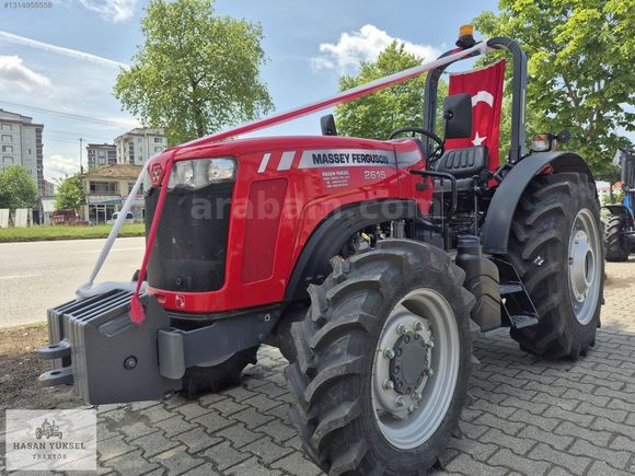 HASAN YÜKSEL,DEN MASSEY FERGUSON 2615 4WD 2024 MODEL SIFIR