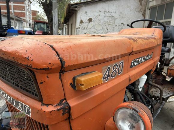 Fiat 480 1973 Model Hidrolik Direksiyonlu Orijinal Bir Traktör