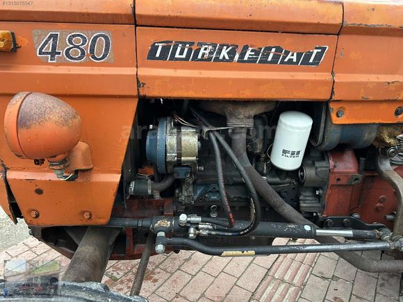 Fiat 480 1973 Model Hidrolik Direksiyonlu Orijinal Bir Traktör