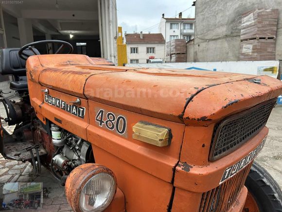 Fiat 480 1973 Model Hidrolik Direksiyonlu Orijinal Bir Traktör