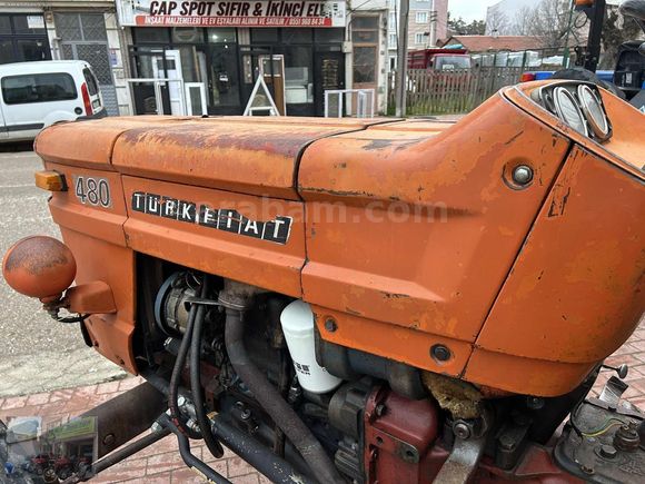 Fiat 480 1973 Model Hidrolik Direksiyonlu Orijinal Bir Traktör