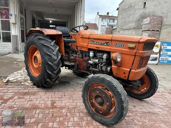 Fiat 480 1973 Model Hidrolik Direksiyonlu Orijinal Bir Traktör