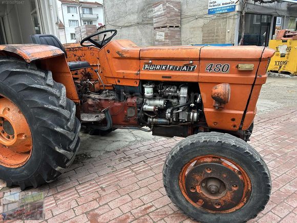Fiat 480 1973 Model Hidrolik Direksiyonlu Orijinal Bir Traktör