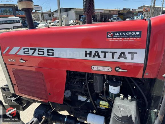 ÇETİN GROUP TRAKTÖR'DEN HATTAT 275 S 2018 MODEL 1.052 SAAT