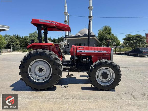 ÇETİN GROUP TRAKTÖR'DEN HATTAT 275 S 2018 MODEL 1.052 SAAT