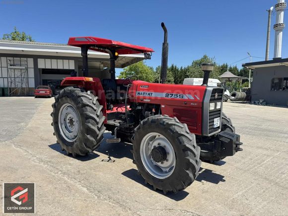 ÇETİN GROUP TRAKTÖR'DEN HATTAT 275 S 2018 MODEL 1.052 SAAT