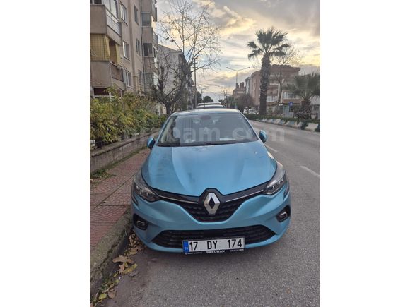 Sahibinden Renault Clio 1.0 TCe Touch 2020 Model  11.000 km Mavi