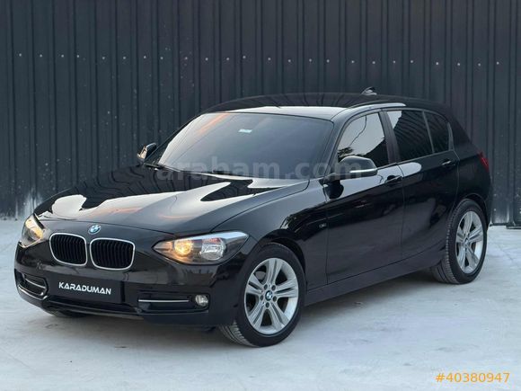 BMW F20 1.16İ SPORTLİNE OTOMATİK VİTES RECARO+17 JANT/36 AY VADE