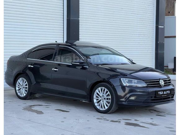  Volkswagen Jetta  1.6 TDi Highline SANRUFLU En uygun rakam !!! 